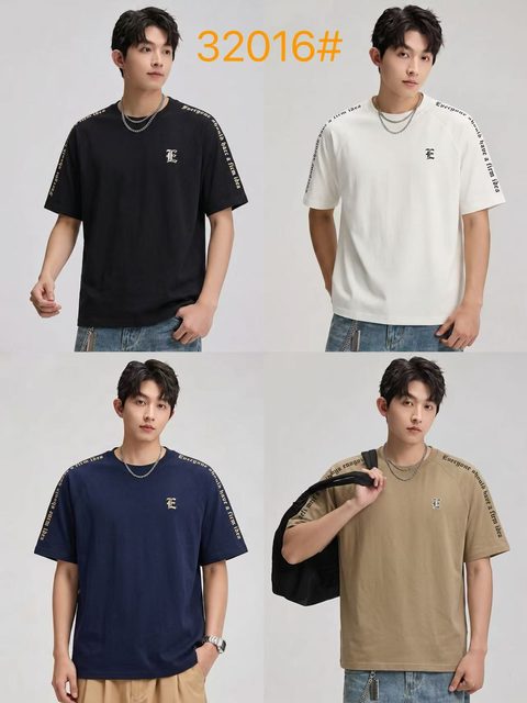 Style 32016 custom men's t-shirt on model