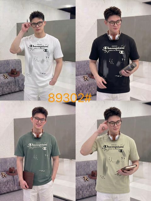 Style 89302 custom men's t-shirt on model