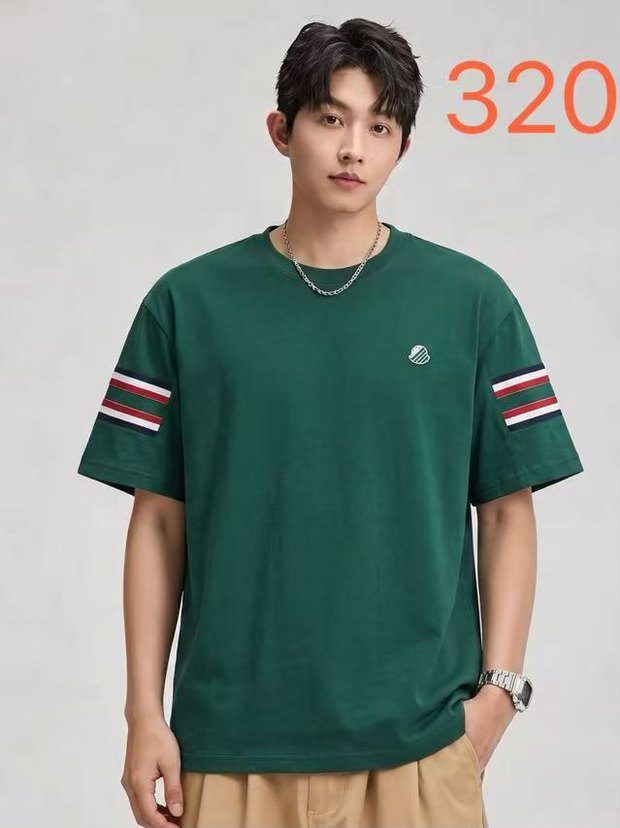 Street style custom t-shirt on model